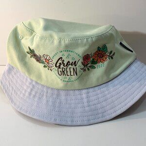 WDW Epcot Flower & Garden Festival Grow Green Bucket Hat Spirit Jersey 2022 NWT